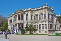 Dolmabahce palace in Istanbul, Turkey