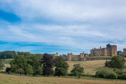 Alnwick Castle is a castle and stately home in Alnwick in the English county of Northumberland