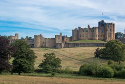 Alnwick Castle is a castle and stately home in Alnwick in the English county of Northumberland