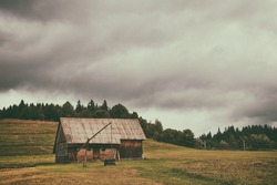 Old farm in transylvania