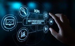 KPI Key Performance Indicator Business Internet Technology Concept.