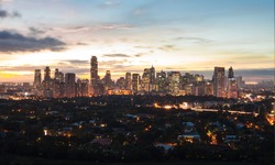 Beautiful view of Manila city/Philippines.