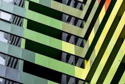 Modern Colourful Architecture Detail