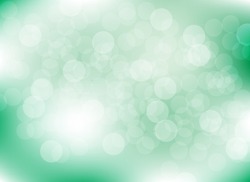 abstract blur green colorful light bokeh defocused background.glitter beautiful vector