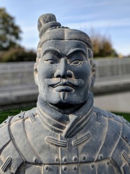 ancient Chinese terracota soldier