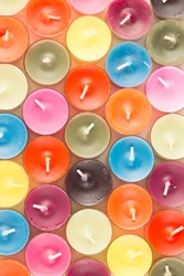 colorful candles