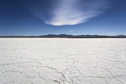 The Great Salar (Desert of Salt). The desert of salt of Jujuy Province is located in the north of Argentina.