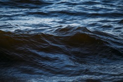 Dark Sea Water Surface