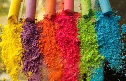 Colour chalk