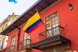 Colonial house in Candelaria, Bogota, Colombia