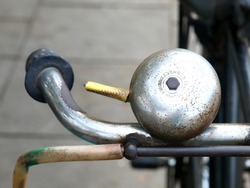 the isolated original bicycle bell