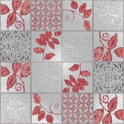 tiles mosaic RED