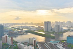 Tokyo Bayside Cityscape
