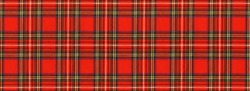 National Scottish woven ornament - 