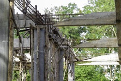 old Reinforced Concrete structure