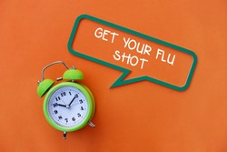 Get Your Flu Shot, Health Concept
