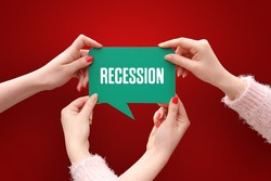 Recession, Business Concept
