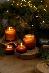 Candle Light In Winter - Free Stock Photo by Pixabay on