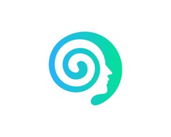 Brain Development Logo Design Template