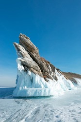Ogoy island at Siberia in Russia