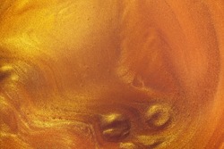 Glowing orange mermaid shimmering cosmetic miracle texture gel body spray