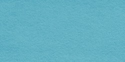 Blue sea felt fabric background. Surface of fabric texture in blue turquoise color .