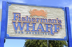 Fisherman's Wharf sign, San Francisco California