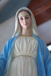 The Statue of Blessed Virgin Mary