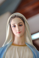 The Statue of Blessed Virgin Mary