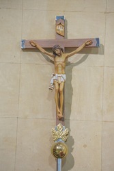 Jesus Christ wooden christian crucifix 