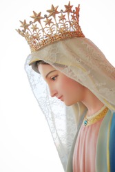 Our lady of grace Catholic Virgin Mary statue