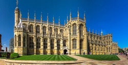 st. George's Chapel at Windsor Castle, England