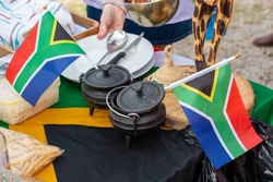 South African Tradition Potjiekos Braai and Cooking