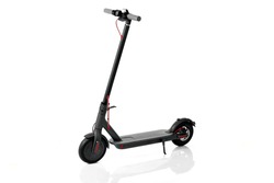 Electric Scooter. Electric Scooter on a white background. Electric transport.
