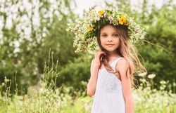 Girl with Flowers - Free Stock Photo by Pixabay on Stockvault.net