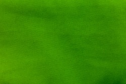 close up green fabric texture.
top view