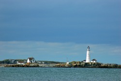 Boston Harbor Light, one of the oldest lighthouses in America
