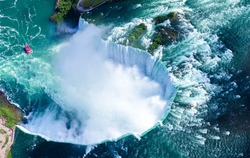 Niagara falls, Canadian side. Ontario, Canada