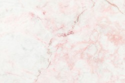 Pink marble texture with lots of bold contrasting veining (Natural pattern for backdrop or background, Can also be used for create surface effect to architectural slab, ceramic floor and wall tiles)