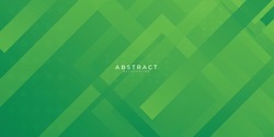 Green abstract background with geometric shapes gradient color for presentation design. Suit for business, corporate, institution, conference, party, festive, seminar, and talks.