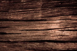 Texture of old wood plank use for background.