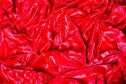 velor, cloth of red color. This gorgeous stretch velvet fabric has a velvety heap. Panne nap adds flicker and texture! It has a knitted back and is great for creating a stylish design