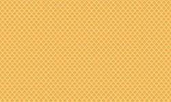 Waffle background, ice cream cone texture, sweet dessert wafer pattern, space for your text. Vector illustration