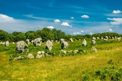 On the road along the Atlantic coast, with all its architectural highlights - Stones of Carnac - France