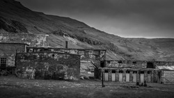 An abandoned factory in the extremely rural Strandir region, Northwest Iceland.
