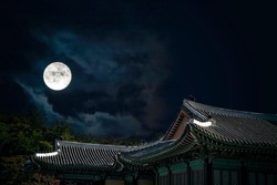 You can see a full moon on Thanksgiving Day in Korea, Chuseok.
(low contrast, a little extra noise)