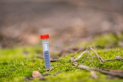 test tube in a field in australia