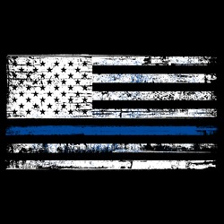 Thin blue line - USA Flag - Free Stock Photo by rudy liggett on ...