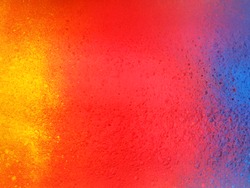 CMYK ink toner ,abstract. Toner scattered. Colorful background. 