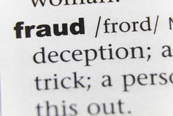 The Word Fraud Close Up